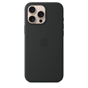 iPhone 16 Pro Max Silicone Case with MagSafe - Black - MYYT3ZM/A