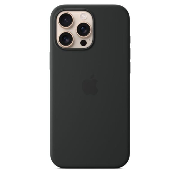 iPhone 16 Pro Max Silicone Case with MagSafe - Black - MYYT3ZM/A