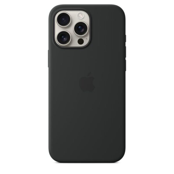 iPhone 16 Pro Max Silicone Case with MagSafe - Black - MYYT3ZM/A