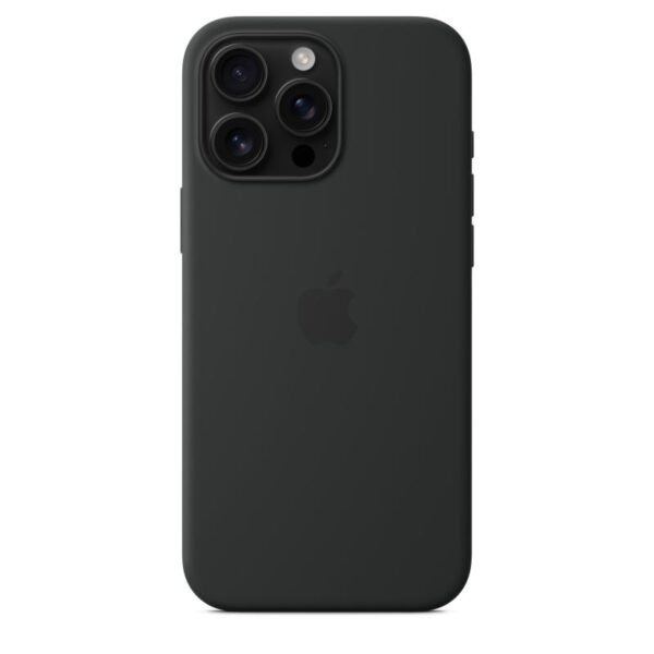 iPhone 16 Pro Max Silicone Case with MagSafe - Black - MYYT3ZM/A