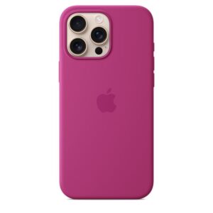 iPhone 16 Pro Max Silicone Case with MagSafe - Fuchsia - MYYX3ZM/A