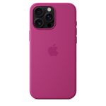 iPhone 16 Pro Max Silicone Case with MagSafe - Fuchsia - MYYX3ZM/A