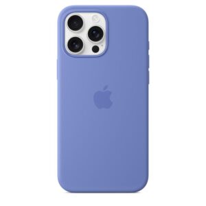 iPhone 16 Pro Max Silicone Case with MagSafe - Periwinkle - MDH04ZM/A