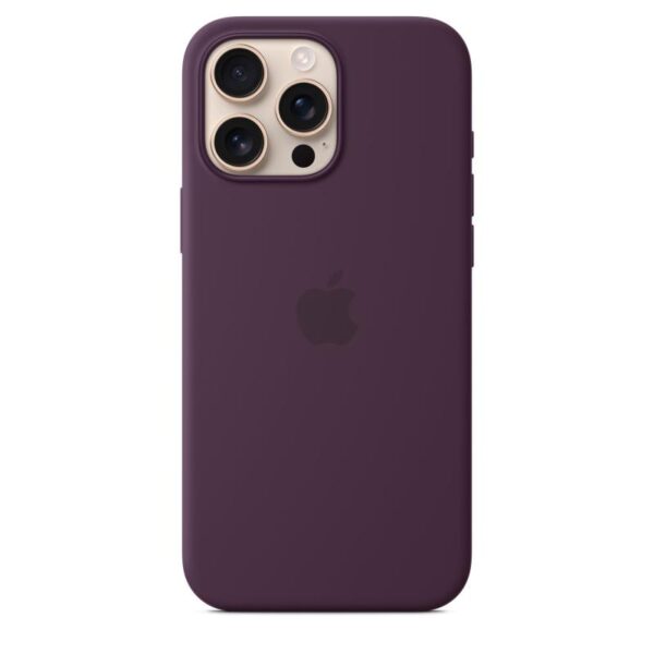 iPhone 16 Pro Max Silicone Case with MagSafe - Plum - MYYW3ZM/A