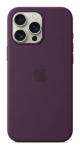 iPhone 16 Pro Max Silicone Case with MagSafe - Plum - MYYW3ZM/A
