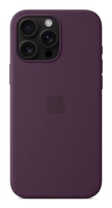 iPhone 16 Pro Max Silicone Case with MagSafe - Plum - MYYW3ZM/A