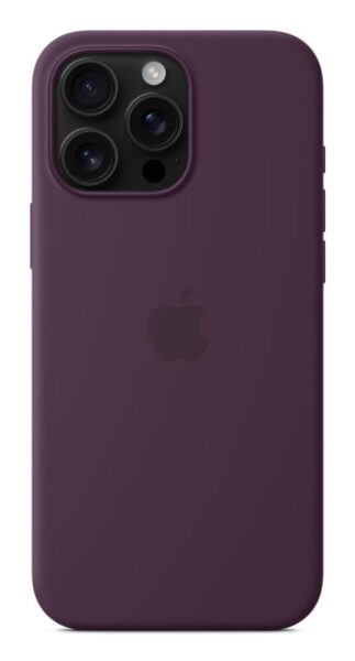 iPhone 16 Pro Max Silicone Case with MagSafe - Plum - MYYW3ZM/A