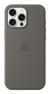 iPhone 16 Pro Max Silicone Case with MagSafe - Stone Gray - MYYV3ZM/A