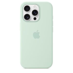iPhone 16 Pro Silicone Case with MagSafe - Aquamarine - MDG04ZM/A