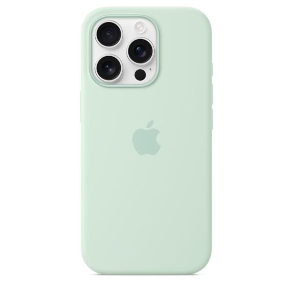 iPhone 16 Pro Silicone Case with MagSafe - Aquamarine - MDG04ZM/A