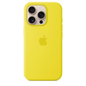 iPhone 16 Pro Silicone Case with MagSafe - Star Fruit - MYYQ3ZM/A