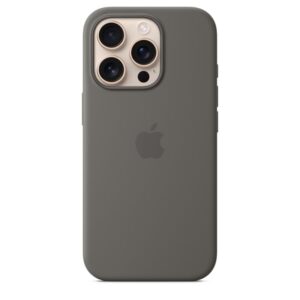 iPhone 16 Pro Silicone Case with MagSafe - Stone Gray - MYYL3ZM/A