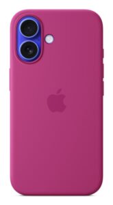 iPhone 16 Silicone Case with MagSafe - Fuchsia - MYY53ZM/A