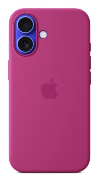 iPhone 16 Silicone Case with MagSafe - Fuchsia - MYY53ZM/A