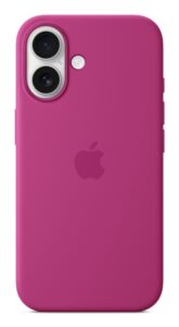 iPhone 16 Silicone Case with MagSafe - Fuchsia - MYY53ZM/A