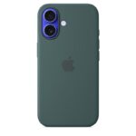 iPhone 16 Silicone Case with MagSafe - Lake Green - MYY83ZM/A