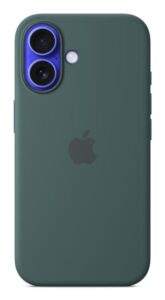 iPhone 16 Silicone Case with MagSafe - Lake Green - MYY83ZM/A
