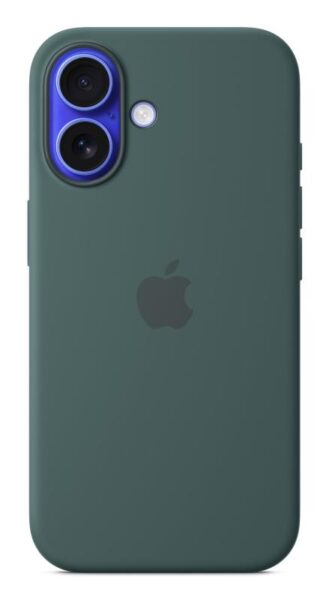 iPhone 16 Silicone Case with MagSafe - Lake Green - MYY83ZM/A