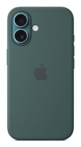 iPhone 16 Silicone Case with MagSafe - Lake Green - MYY83ZM/A