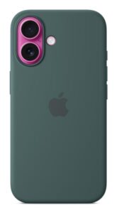 iPhone 16 Silicone Case with MagSafe - Lake Green - MYY83ZM/A
