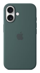iPhone 16 Silicone Case with MagSafe - Lake Green - MYY83ZM/A