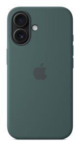 iPhone 16 Silicone Case with MagSafe - Lake Green - MYY83ZM/A