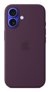 iPhone 16 Silicone Case with MagSafe - Plum - MYY43ZM/A