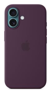 iPhone 16 Silicone Case with MagSafe - Plum - MYY43ZM/A