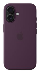 iPhone 16 Silicone Case with MagSafe - Plum - MYY43ZM/A