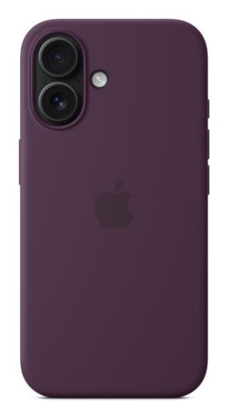 iPhone 16 Silicone Case with MagSafe - Plum - MYY43ZM/A