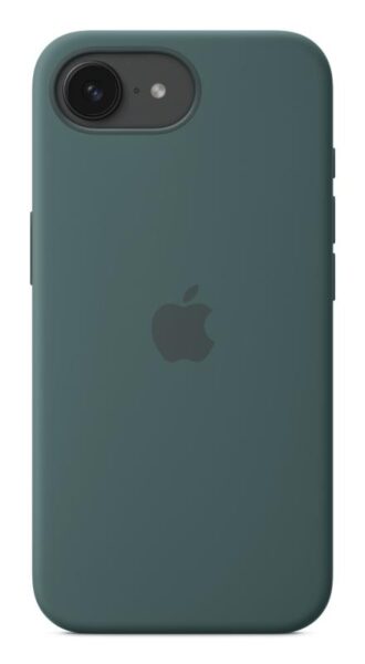 iPhone 16e Silicone Case - Lake Green - MD3X4ZM/A