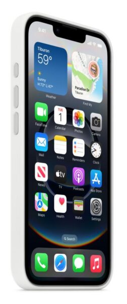 iPhone 16e Silicone Case - White - MD3P4ZM/A