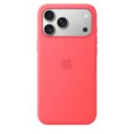 iPhone 17 Pro Max Silicone Case with MagSafe - Bright Guava - MHW64ZM/A