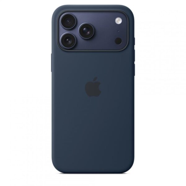 iPhone 17 Pro Max Silicone Case with MagSafe - Midnight - MGFP4ZM/A