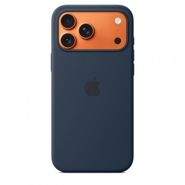 iPhone 17 Pro Max Silicone Case with MagSafe - Midnight - MGFP4ZM/A