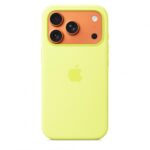 iPhone 17 Pro Silicone Case with MagSafe - Neon Yellow - MGFF4ZM/A