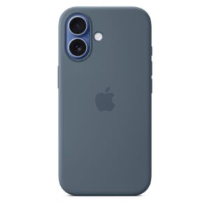 iPhone 17 Silicone Case with MagSafe - Anchor Blue - MGEW4ZM/A