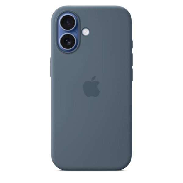 iPhone 17 Silicone Case with MagSafe - Anchor Blue - MGEW4ZM/A