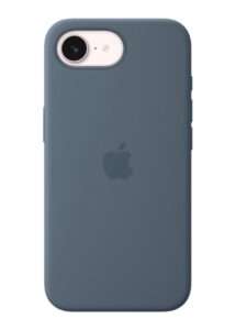 iPhone 17e Silicone Case with MagSafe - Anchor Blue - MHWE4ZM/A