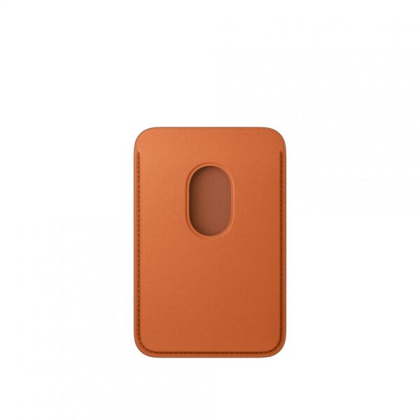 iPhone FineWoven Wallet with MagSafe - Fox Orange - MGH64ZM/A