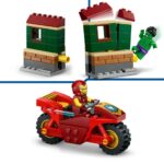 IRON MAN CU MOTOCICLETA SI HULK, LEGO 76287 - LEGO76287