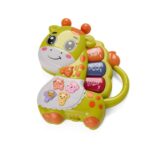 JUCARIE GIRAFA CU LUMINI SI SUNETE, VERDE, MOMKI - MOMKI855-66V