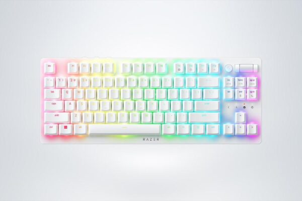KB RAZER DEATHSTALKER V2 PRO TKL (RED SWITCH) - WHITE - US Layout - RZ03-04373500-R3M1