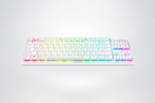 KB RAZER DEATHSTALKER V2 PRO TKL (RED SWITCH) - WHITE - US Layout - RZ03-04373500-R3M1