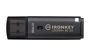 Kingston Technology IronKey Locker+ 50 G2. Capacity: 256 GB - IKLP50G2/256GB