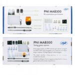 Kit automatizare porti batante PNI MAB300, cu 2 motoare 40W - PNI-MAB300