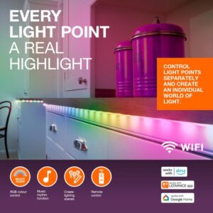 Kit Banda LED RGB inteligenta Ledvance SMART+ Wifi FLEX - 000004099854095115