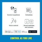 Kit Banda LED RGB inteligenta WiZ Connected Neon Flex Strip - 000008720169072510 - imagine 4