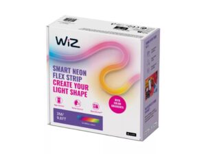 Kit Banda LED RGB inteligenta WiZ Connected Neon Flex Strip - 000008720169072510