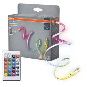Kit Banda LED RGB Osram FLEX cu Telecomanda, 14W, 220-240V - 000004099854448577